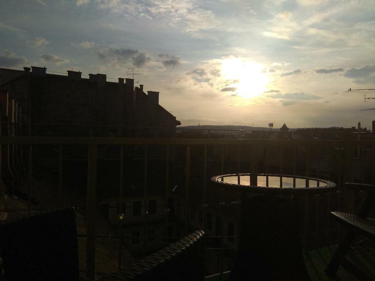Broadway Center Rooftop View Apartment Budapest Kültér fotó